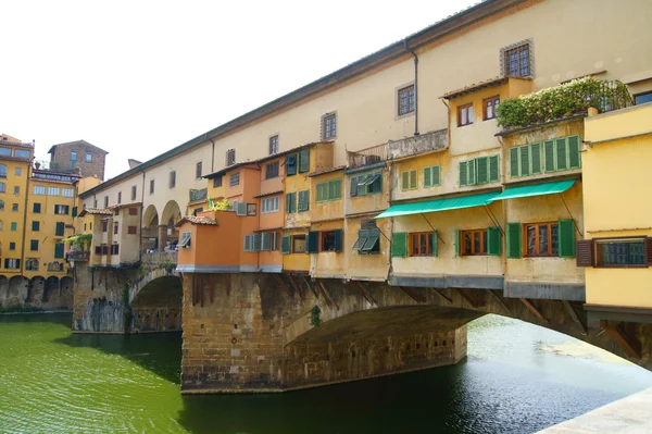 Most vecchio we Florencji — Zdjęcie stockowe