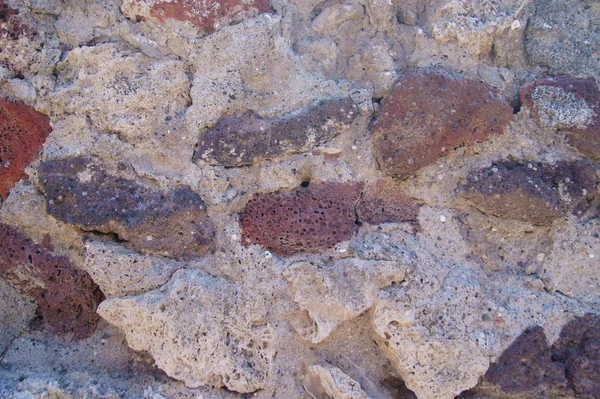 Starożytnych murów tufu — Zdjęcie stockowe