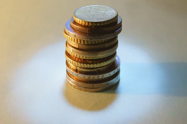 Pila de monedas — Foto de Stock