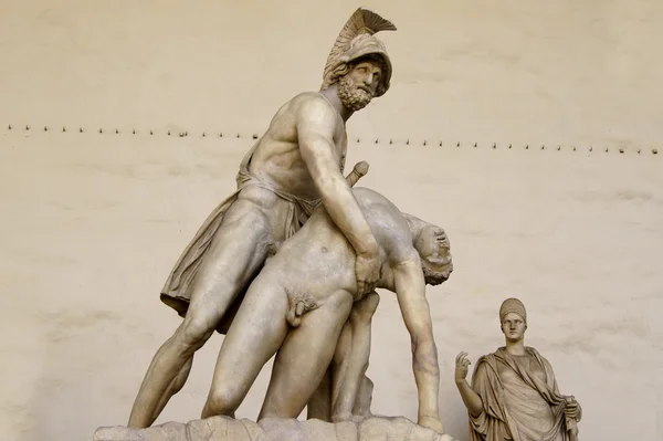 Статуя стародавніх воїнів Ліцензійні Стокові Фото