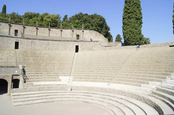 Színház a Pompeii — Stock Fotó