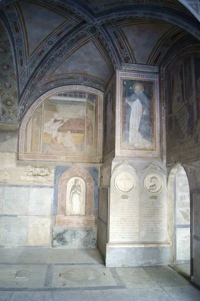 Crypt in an old monastery — Stock Photo, Image