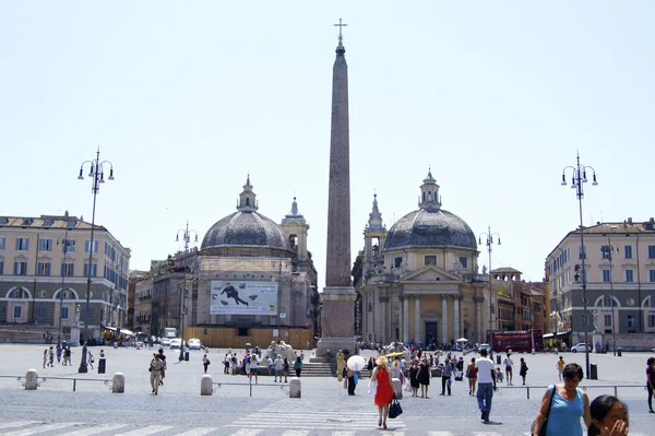 Piazza del popolo — Foto Stock