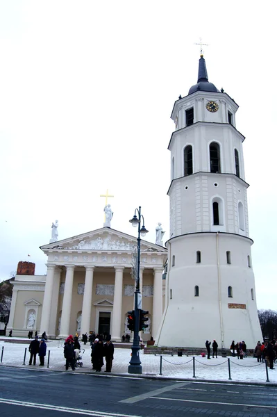 A torre sineira em Vilnius — Fotografia de Stock