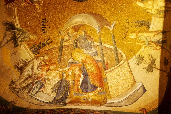 Bysantinsk mosaik ikonen — Stockfoto