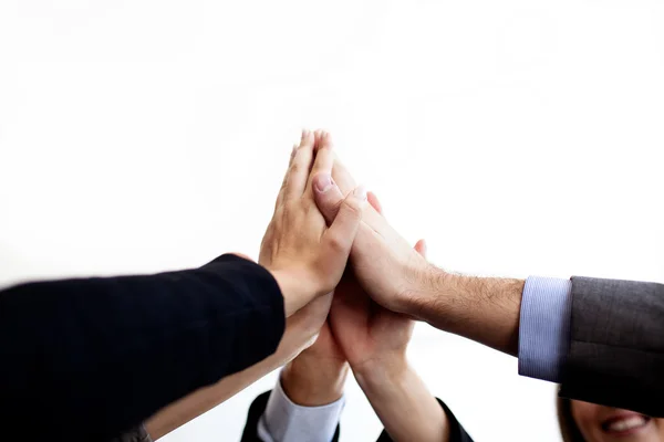 Negócios juntando mãos — Fotografia de Stock