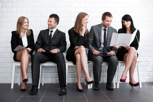 Waiting for job interview — Stock Photo, Image