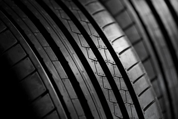 Fechar o pneu de verão — Fotografia de Stock