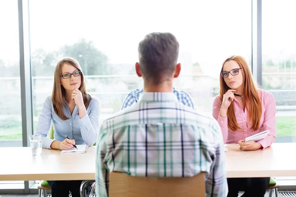 Student im Examen — Stockfoto