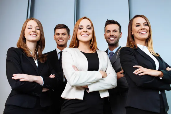 Grupo empresarial confiante — Fotografia de Stock