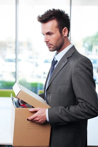 Entlassene Büroangestellte — Stockfoto