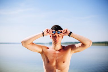 triatlon yüzücü