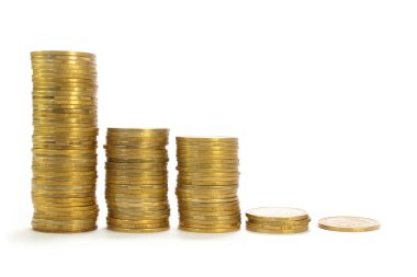 Bozuk para yığınları