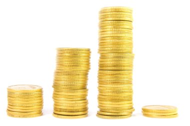 Bozuk para yığınları