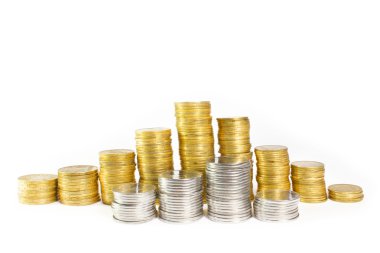 Bozuk para yığınları