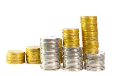 Bozuk para yığınları