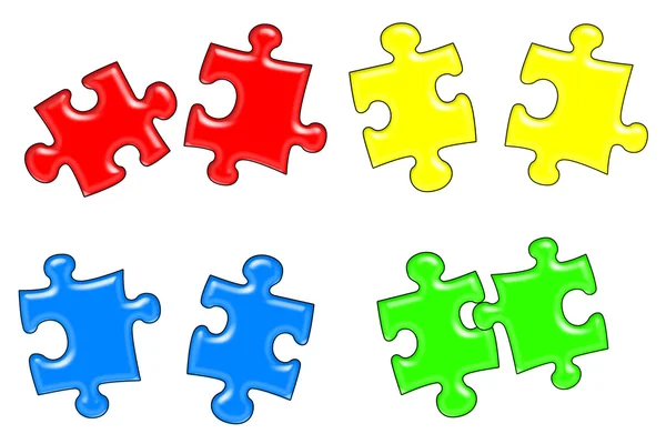 Puzzel — Stockfoto