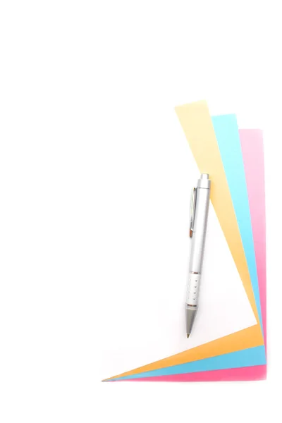 Notebook with pen — Stock Photo, Image