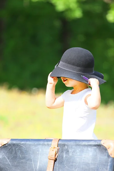 Una bellissima bambina. — Foto Stock