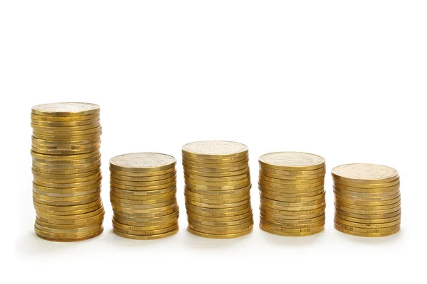 Golden Coins — Stock Photo, Image