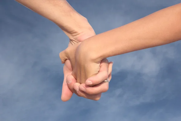 Hand of a parent and child — Stock Photo, Image