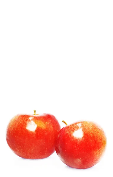 Rött äpple — Stockfoto