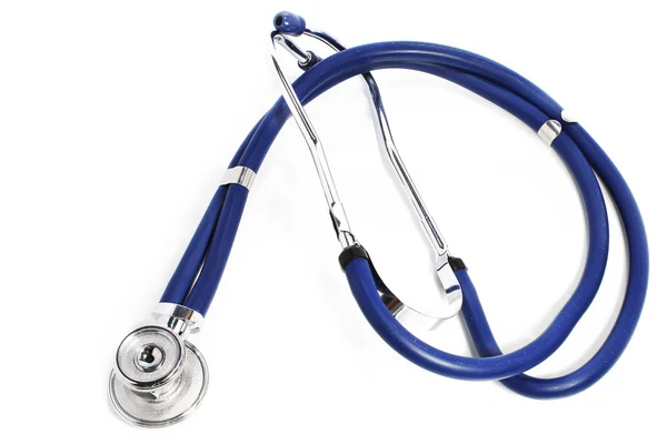 The stethoscope on white background — Stock Photo, Image