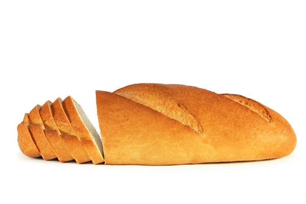 Loaf bread isolated — Stock Photo, Image