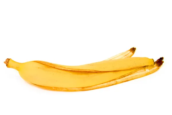 Bananskinn – stockfoto