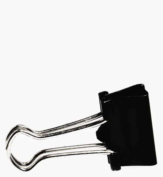 Schwarzer Clip — Stockfoto