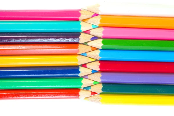 Multi colored pencil. — Stock Photo, Image