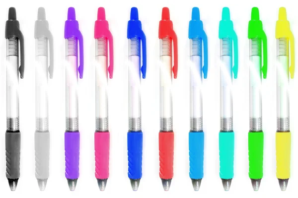 Çok renkli Keçeli Kalemler — Stok fotoğraf