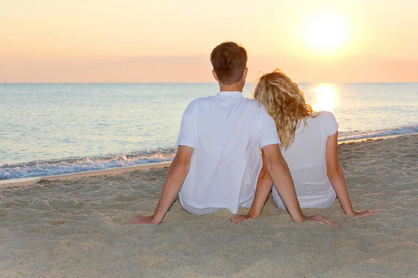 På stranden. — Stockfoto