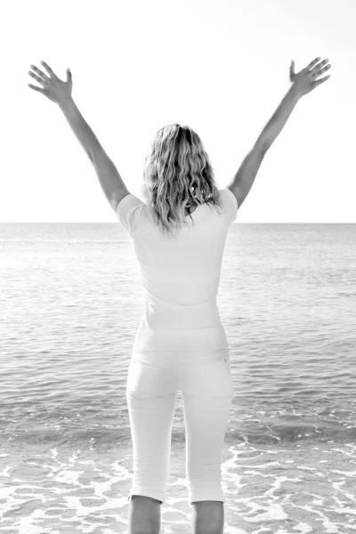 On the beach. — Stock Photo, Image