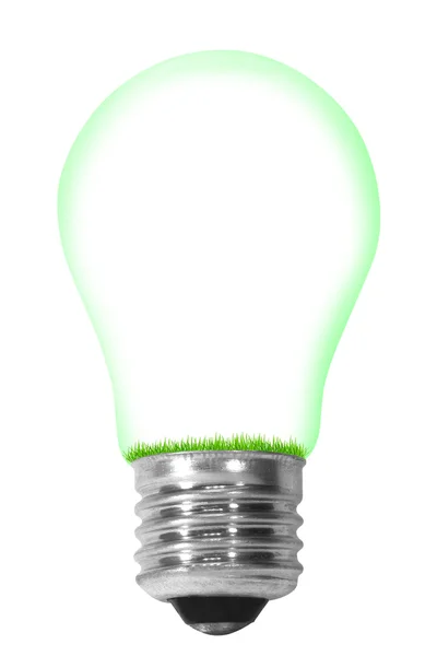 Lampe hat Idee — Stockfoto