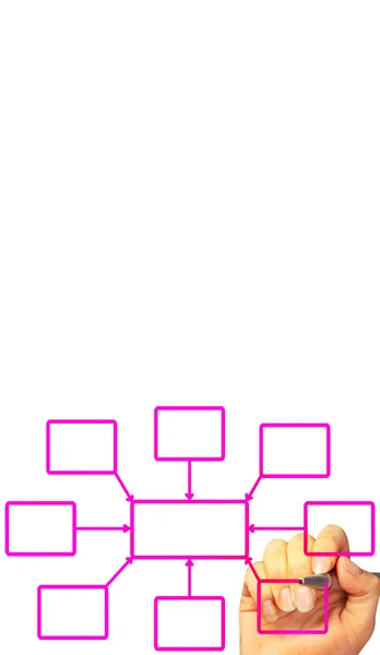 Dibujo diagrama vacío —  Fotos de Stock