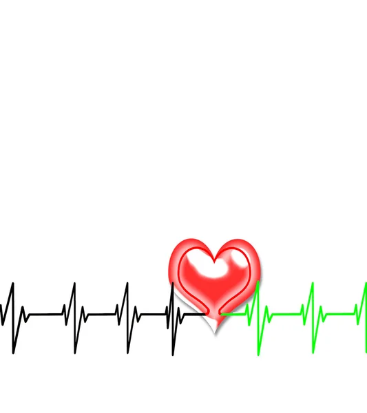 심장 박동 — 스톡 사진