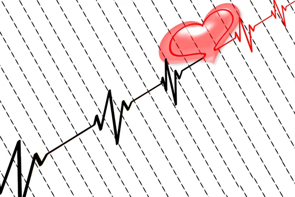 심장 박동 — 스톡 사진