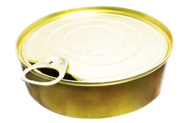 Canned Food with Clipping Path Royalty Free Stock Photos