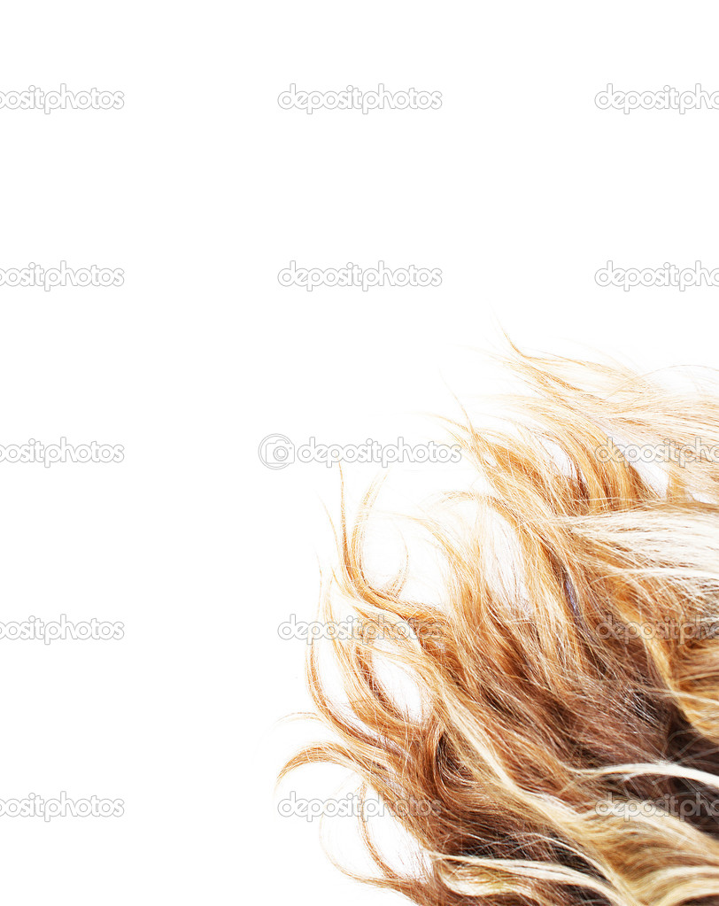 Women's hair curl
