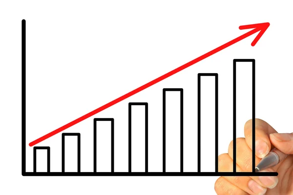 Growth Chart — Stock Photo, Image