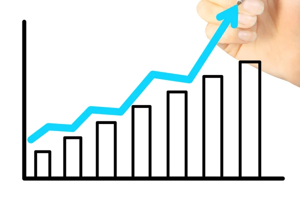 Growth Chart — Stock Photo, Image