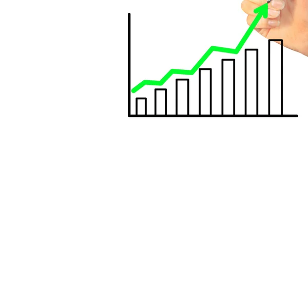 Gráfico de crecimiento —  Fotos de Stock