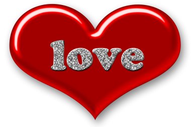 kalp desenli görüntü