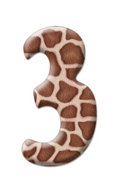 şekil leopar soyutlama