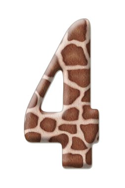 şekil leopar soyutlama