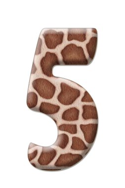 şekil leopar soyutlama