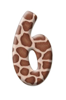 şekil leopar soyutlama