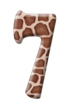 şekil leopar soyutlama