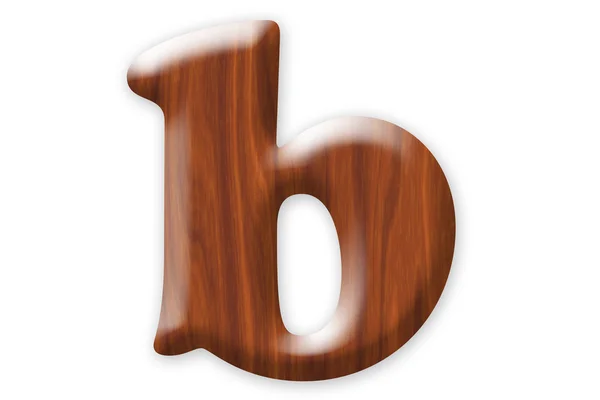 Wooden letter abstraction — Stock Photo, Image